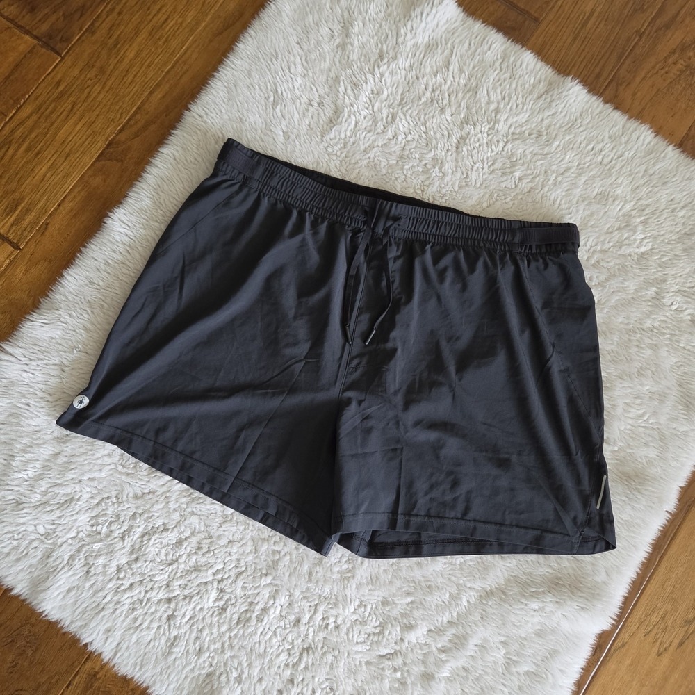 Smartwool Active Lined Shorts Men's 2XL Black 5" Inseam
